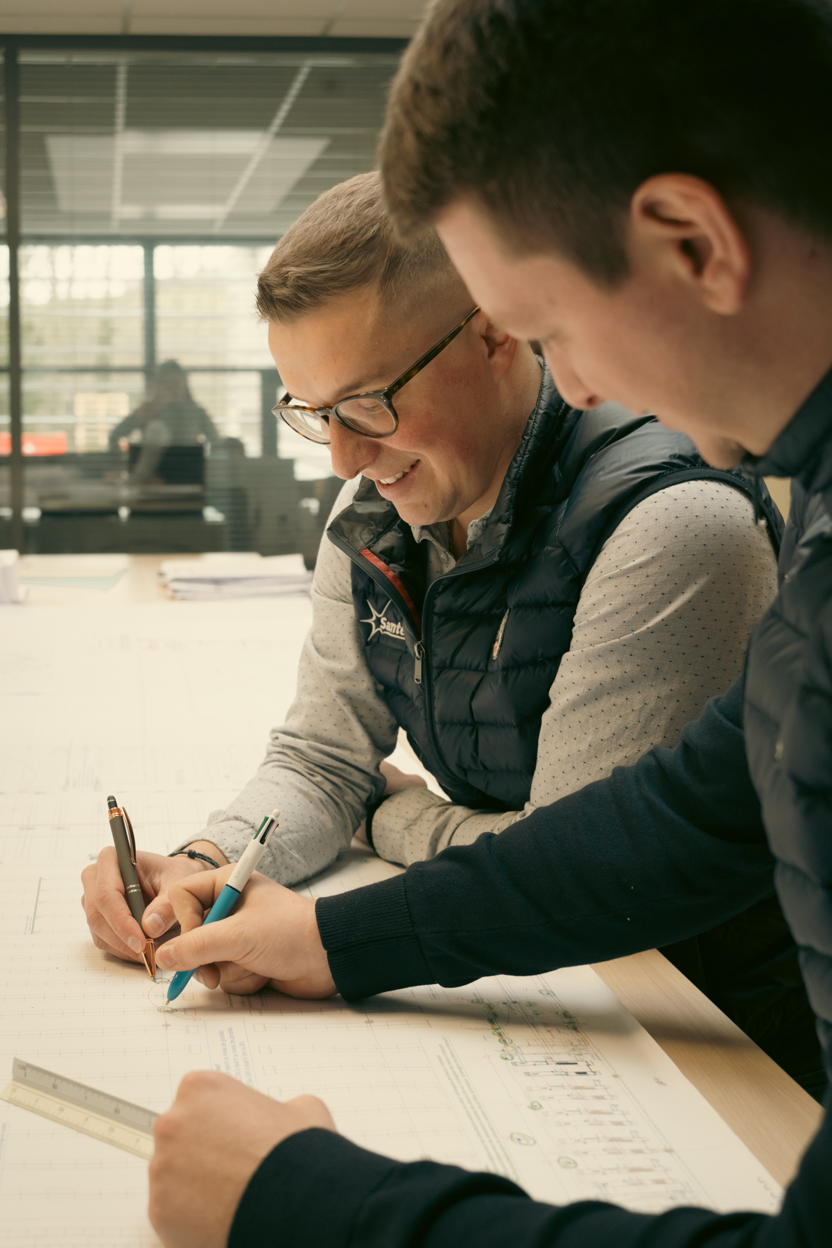 Collaborateurs de Santerne Surfaces Commerciales