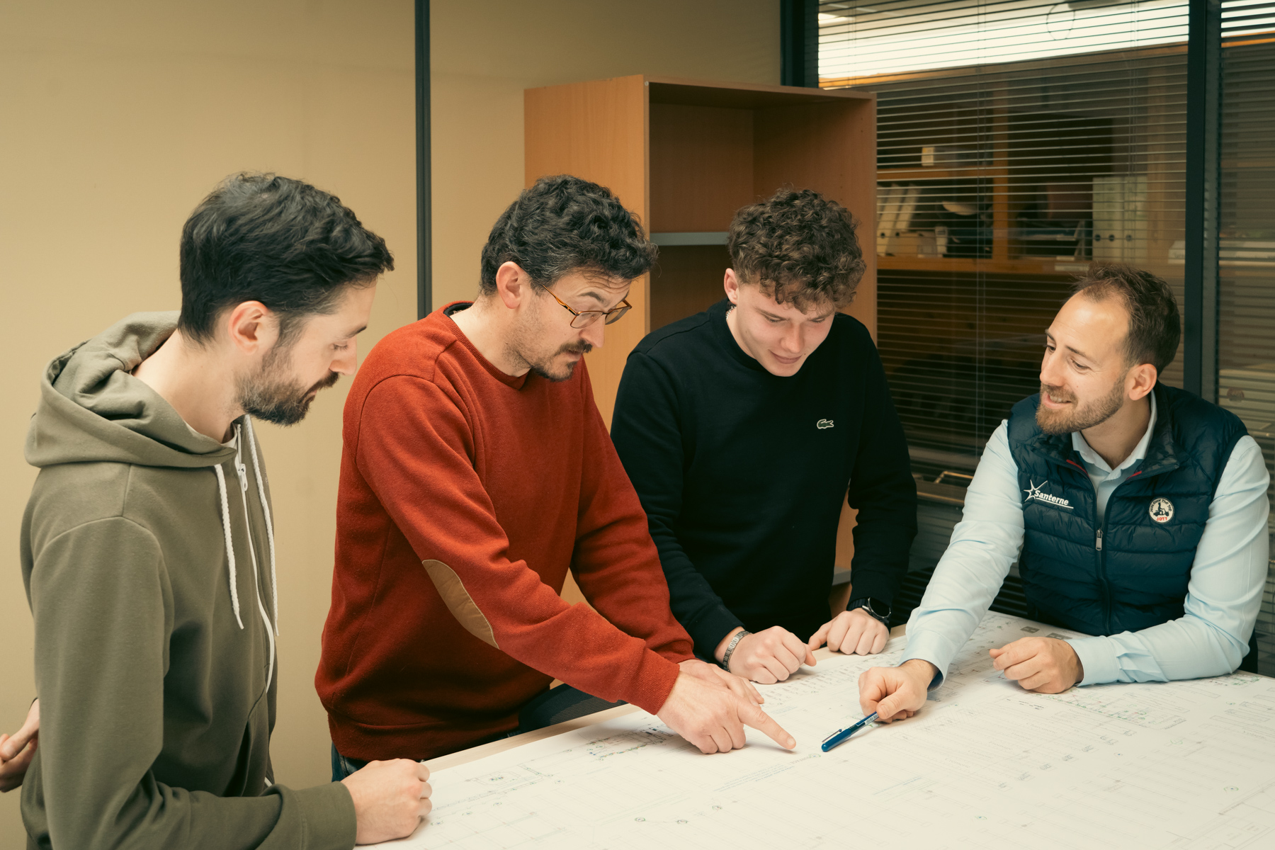 Équipe de Santerne Surfaces Commerciales